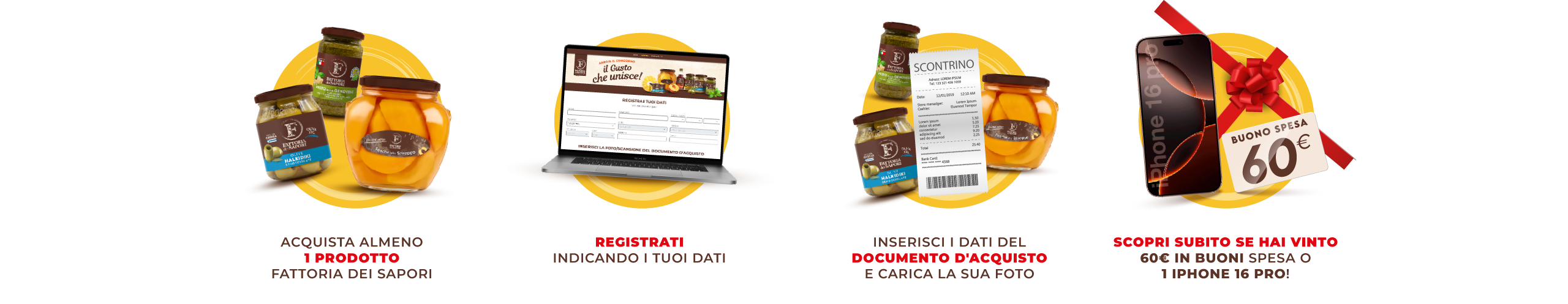 Come partecipare al concorso Il Gusto che unisce